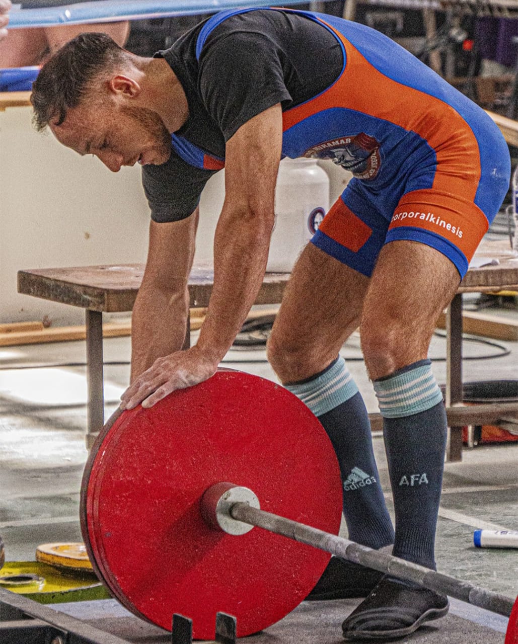 Fabián Avendaño at the gym - 28 Day Challenge